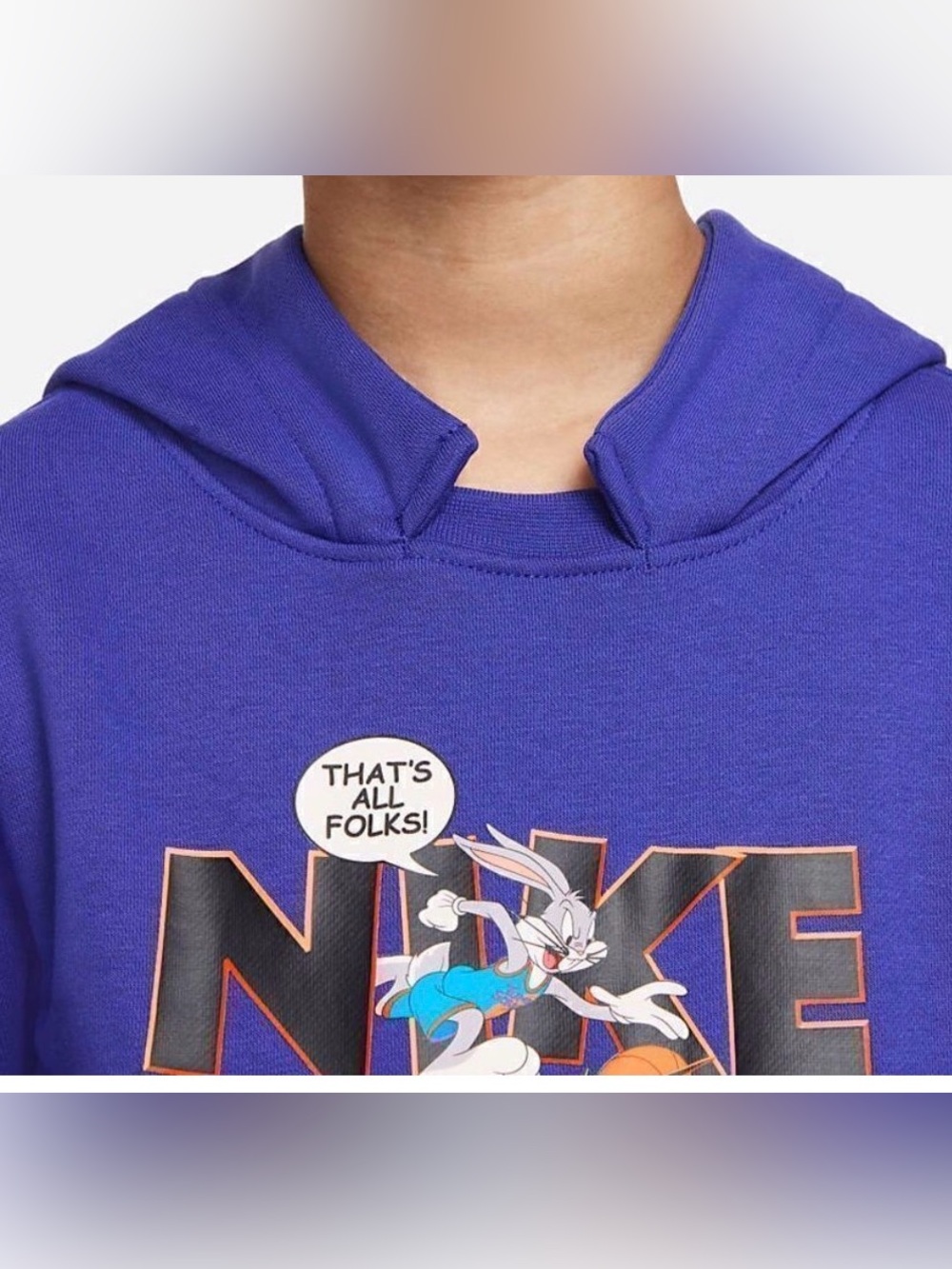 Nike Purple Hoodie with Graphic Logo